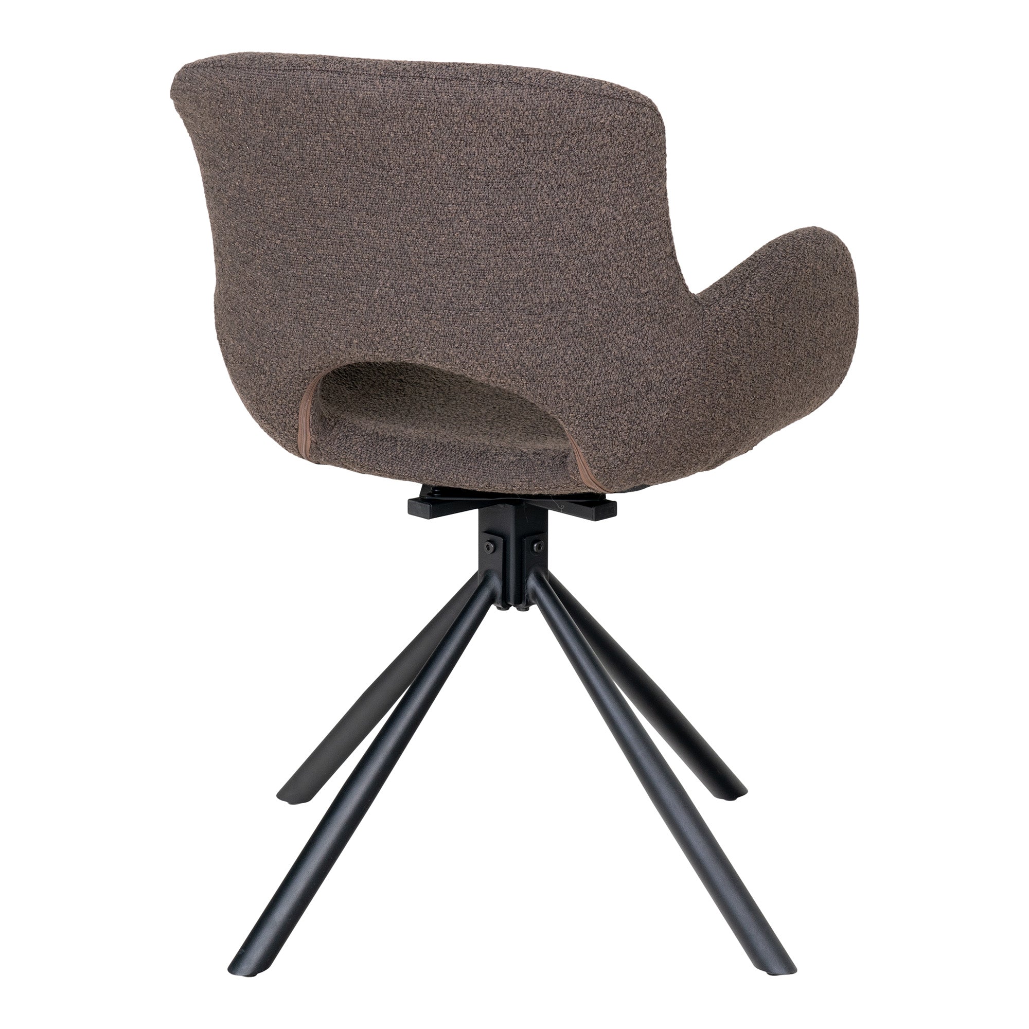 AMORIM SPISEBORDSSTOL BRUN - DREJEFUNKTION
