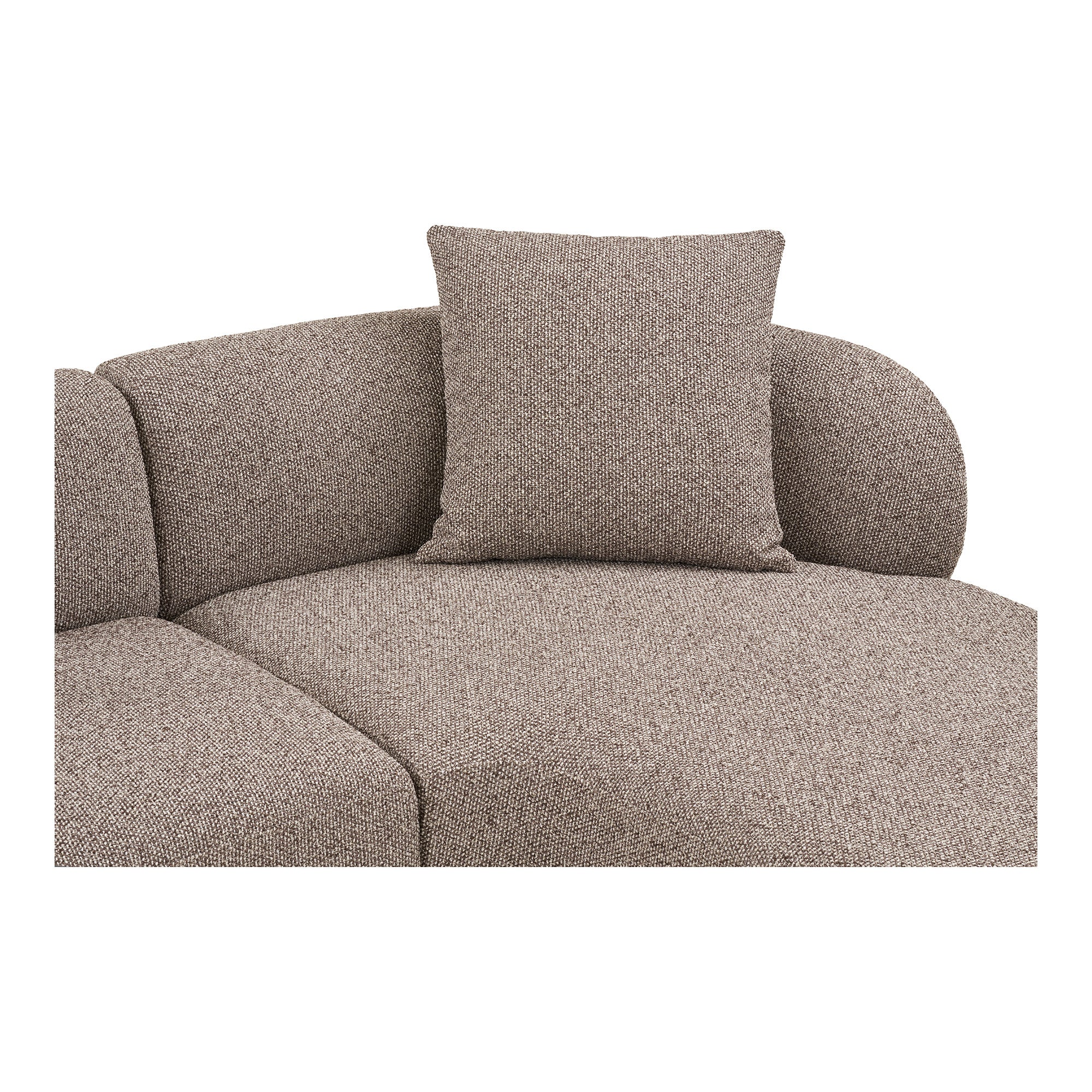 Kingston lounge sofa - brun