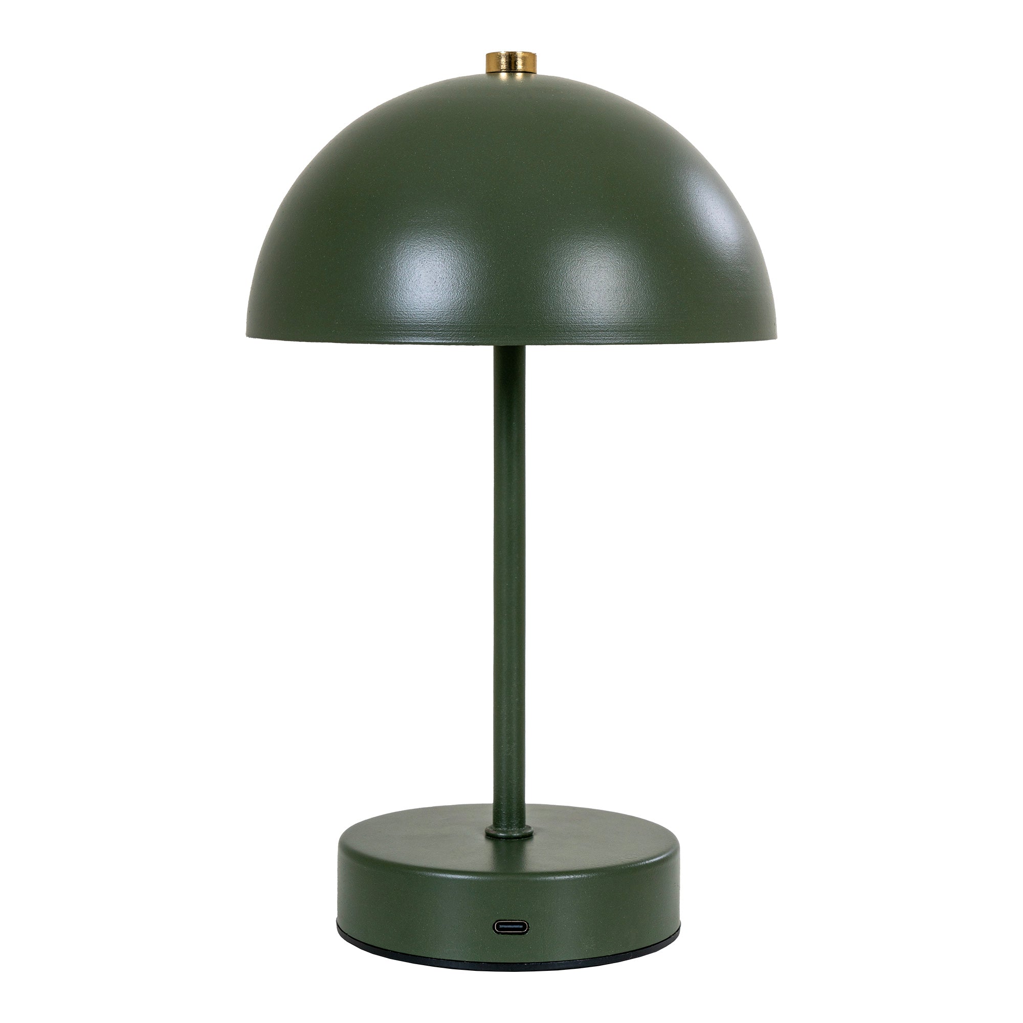 Lindberg bordlampe - grøn / metal