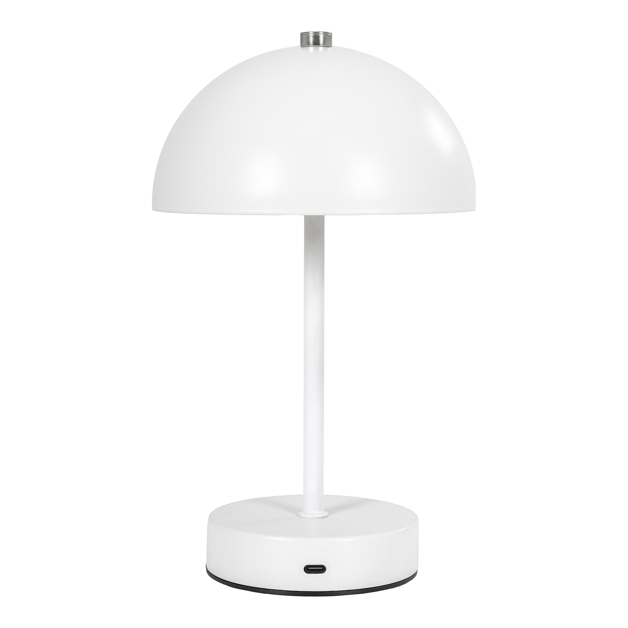 Lindberg bordlampe - hvid / metal