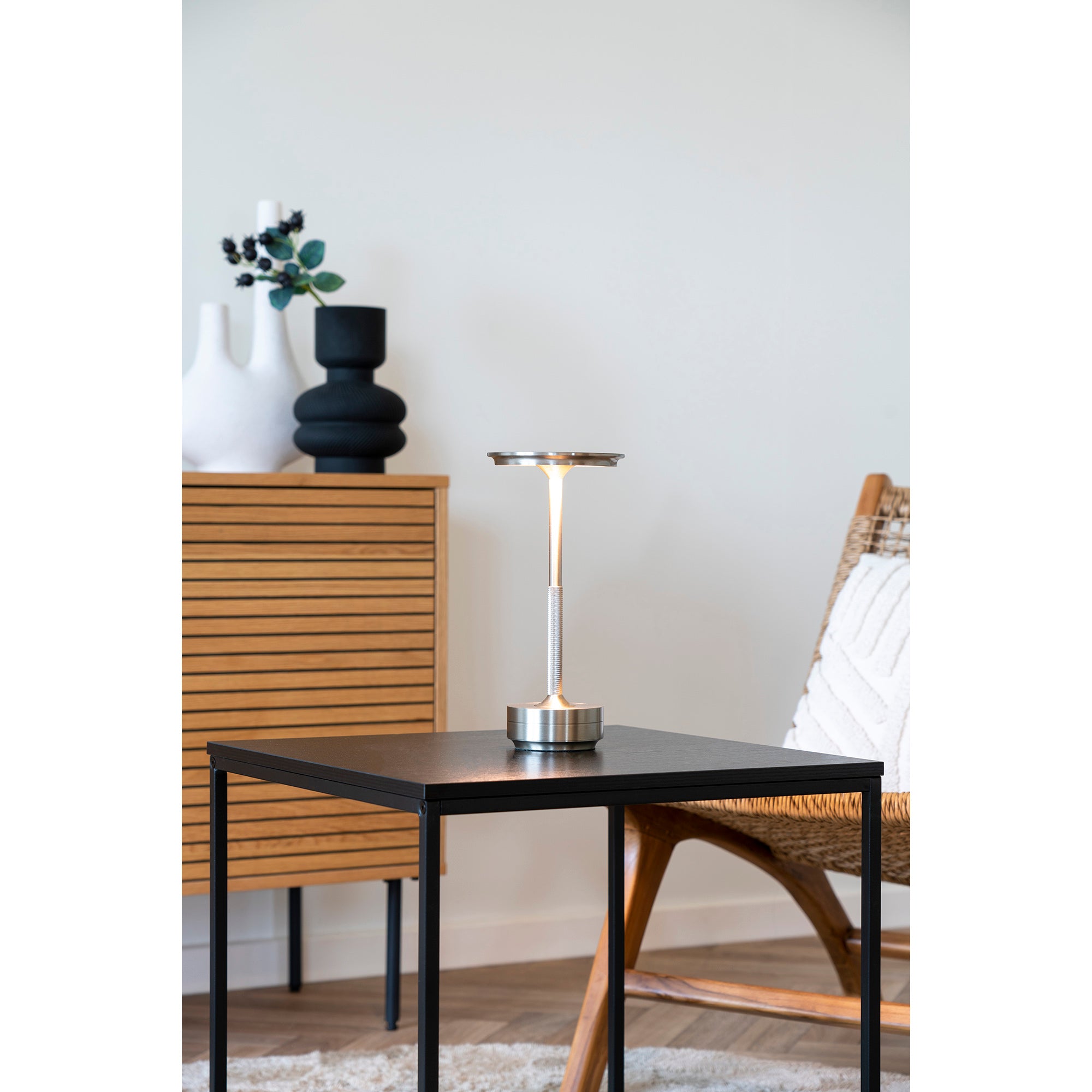 Heimdal Table Lamp - Silver Look
