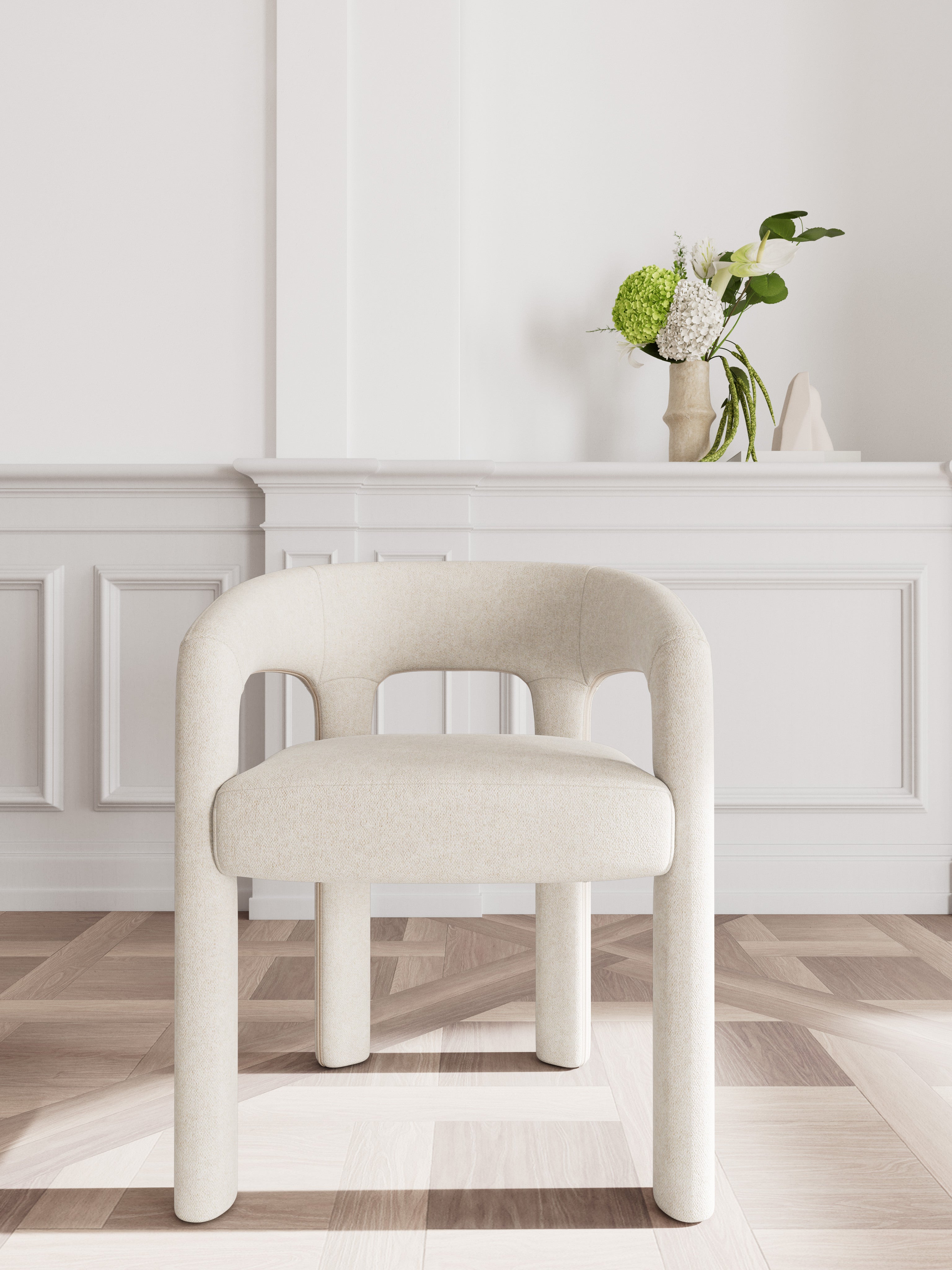 Wrexham dining chair - beige