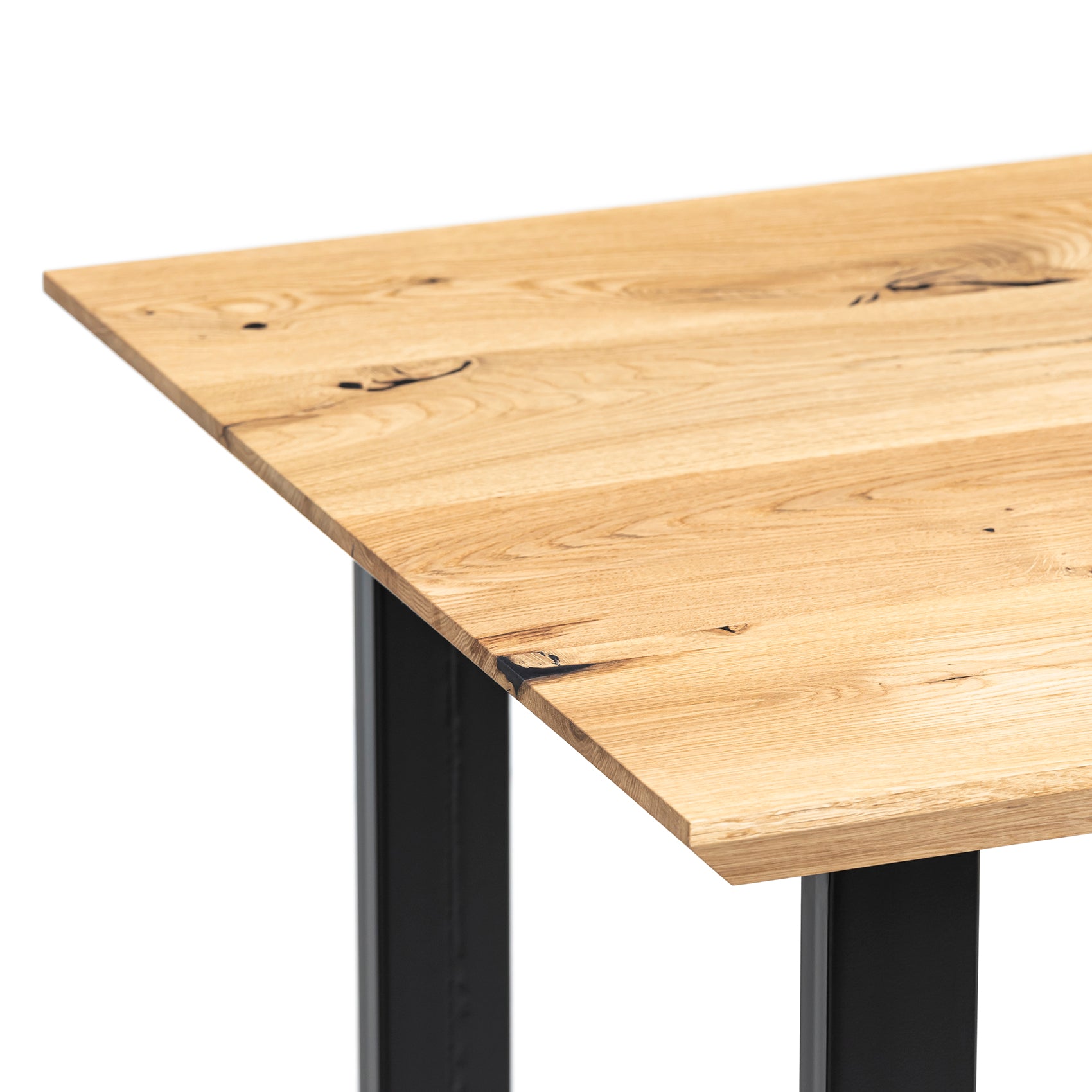 Højbord i naturolieret eg