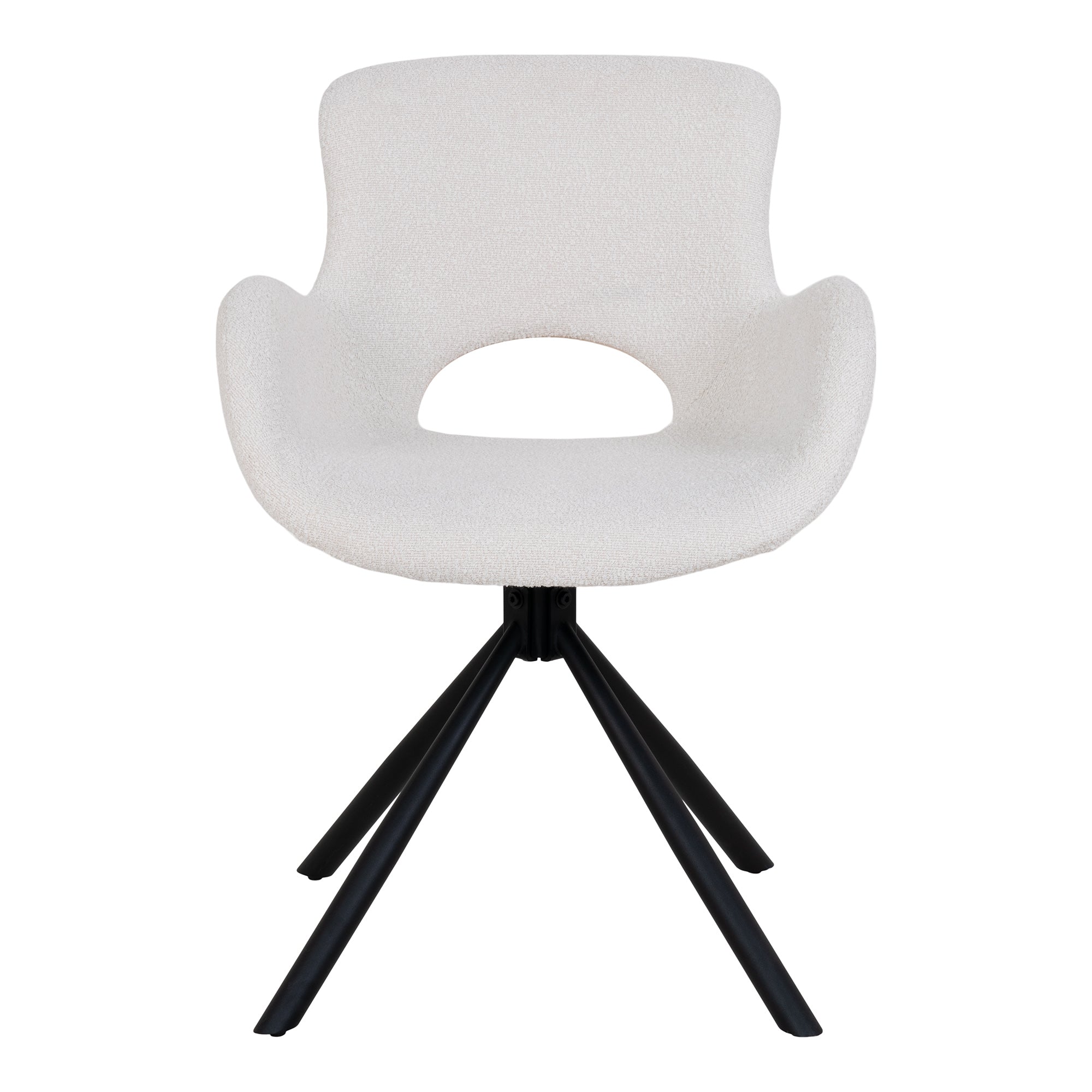 AMORIM SPISEBORDSSTOL OFF WHITE - DREJEFUNKTION