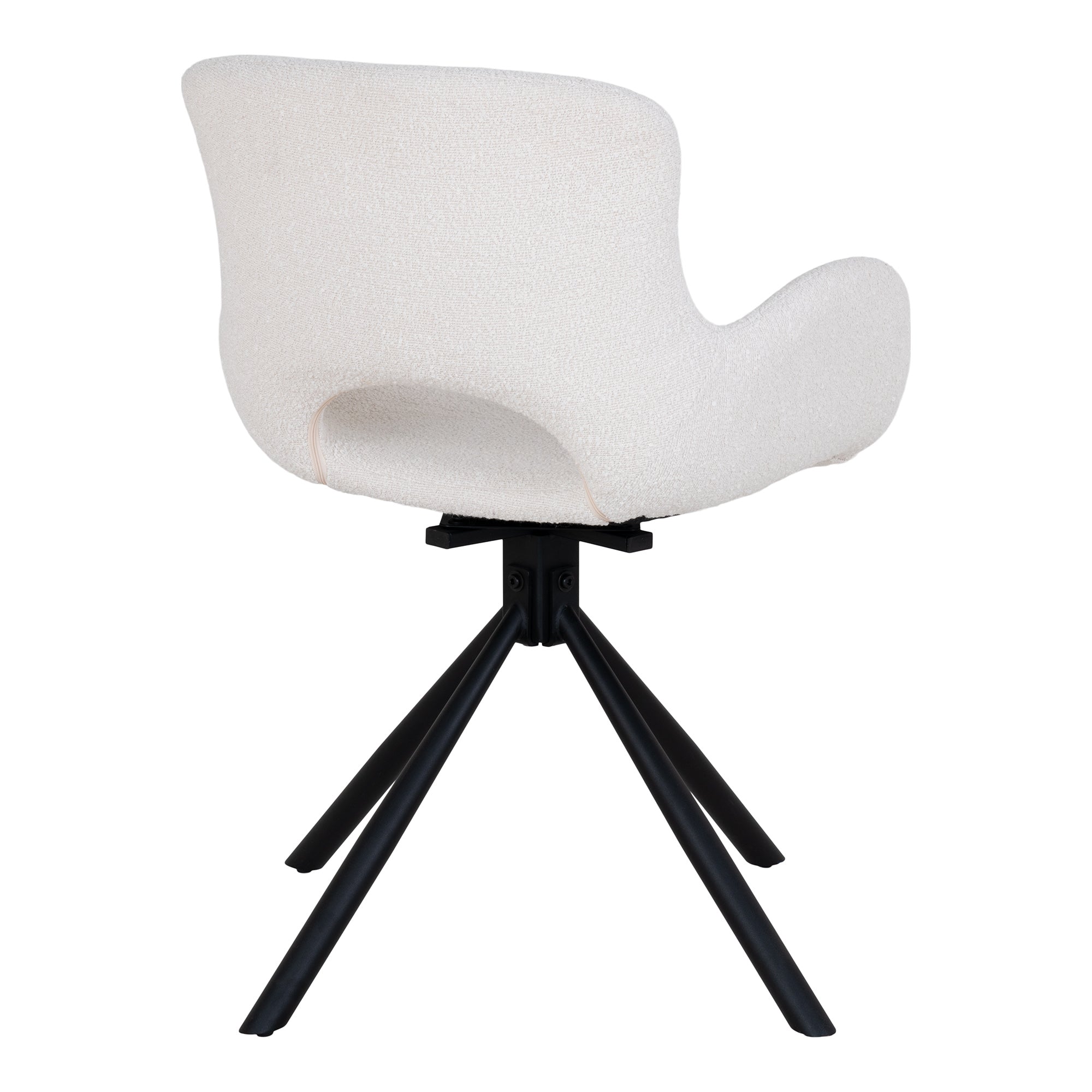 AMORIM SPISEBORDSSTOL OFF WHITE - DREJEFUNKTION
