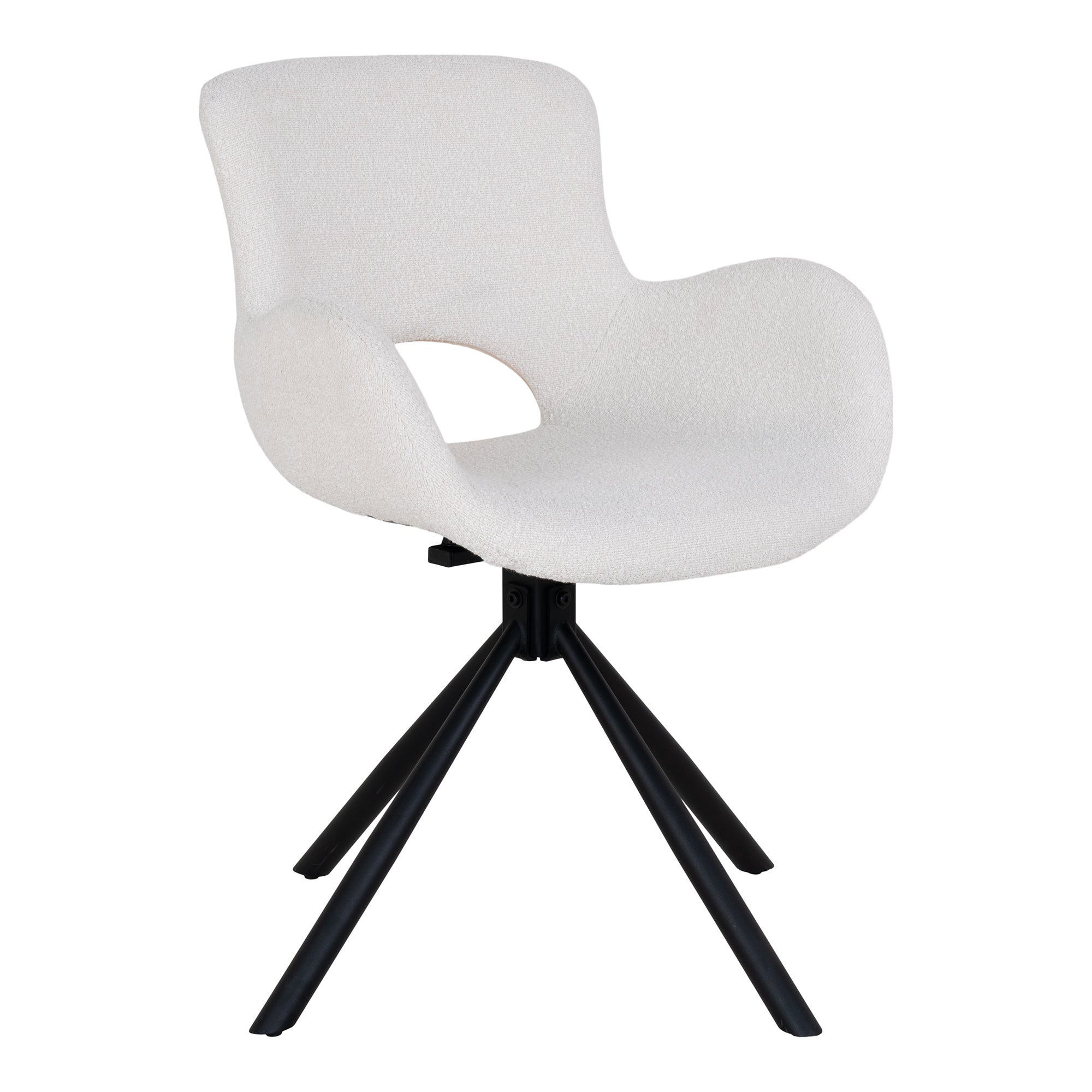 AMORIM SPISEBORDSSTOL OFF WHITE - DREJEFUNKTION