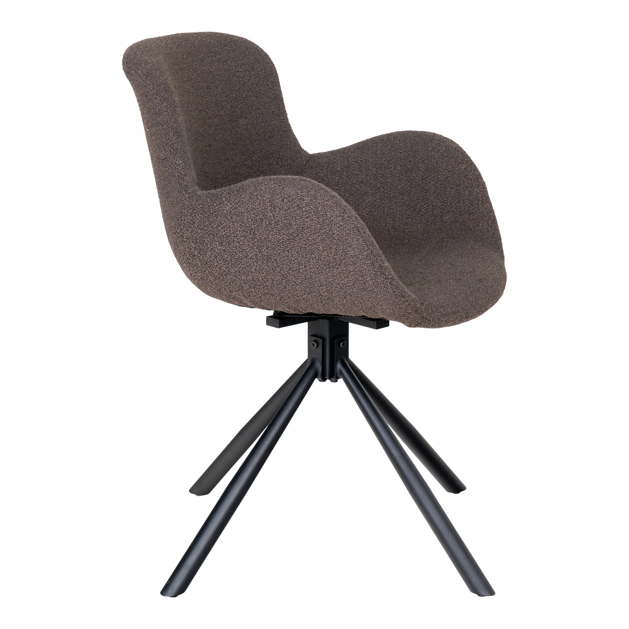AMORIM SPISEBORDSSTOL BRUN - DREJEFUNKTION
