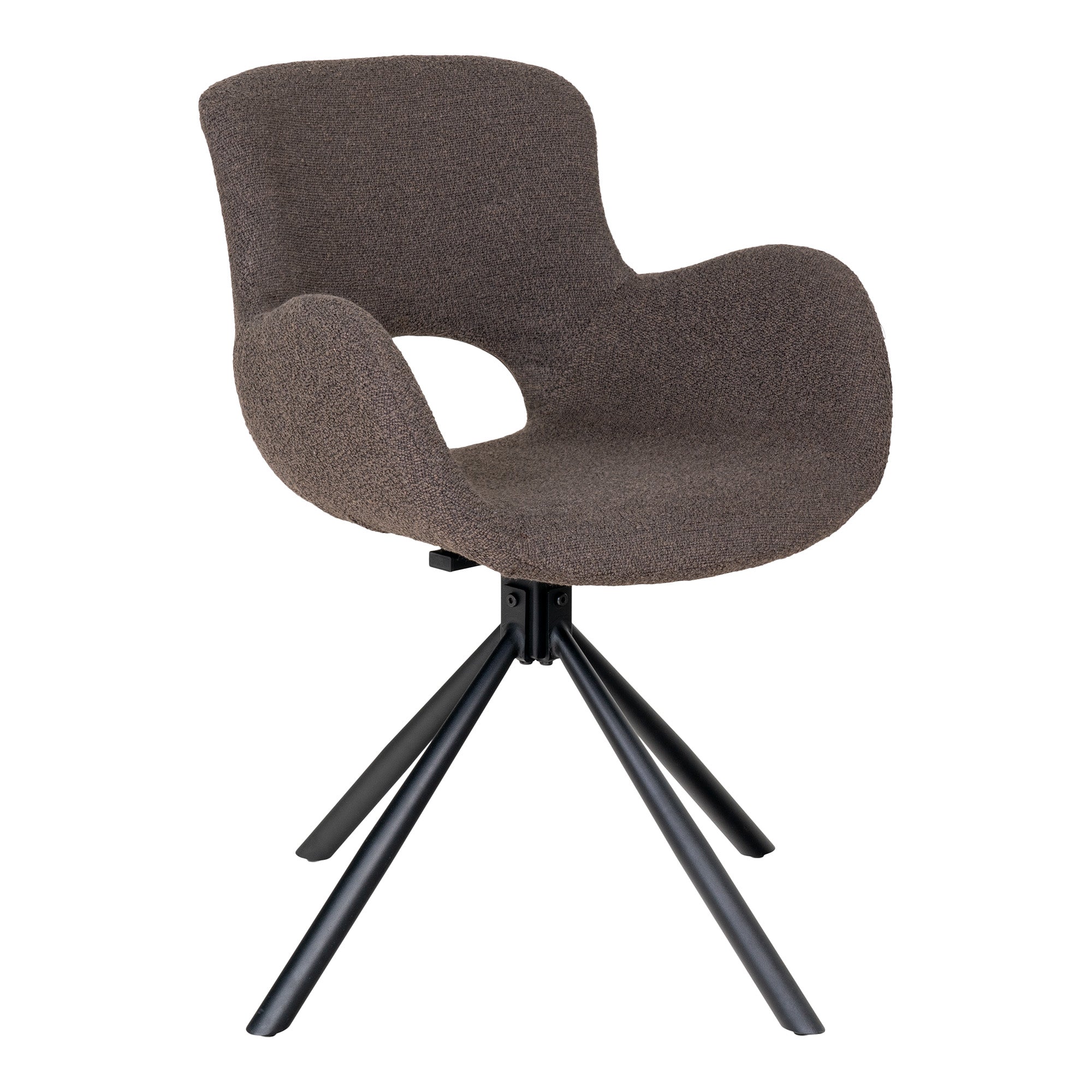 AMORIM SPISEBORDSSTOL BRUN - DREJEFUNKTION