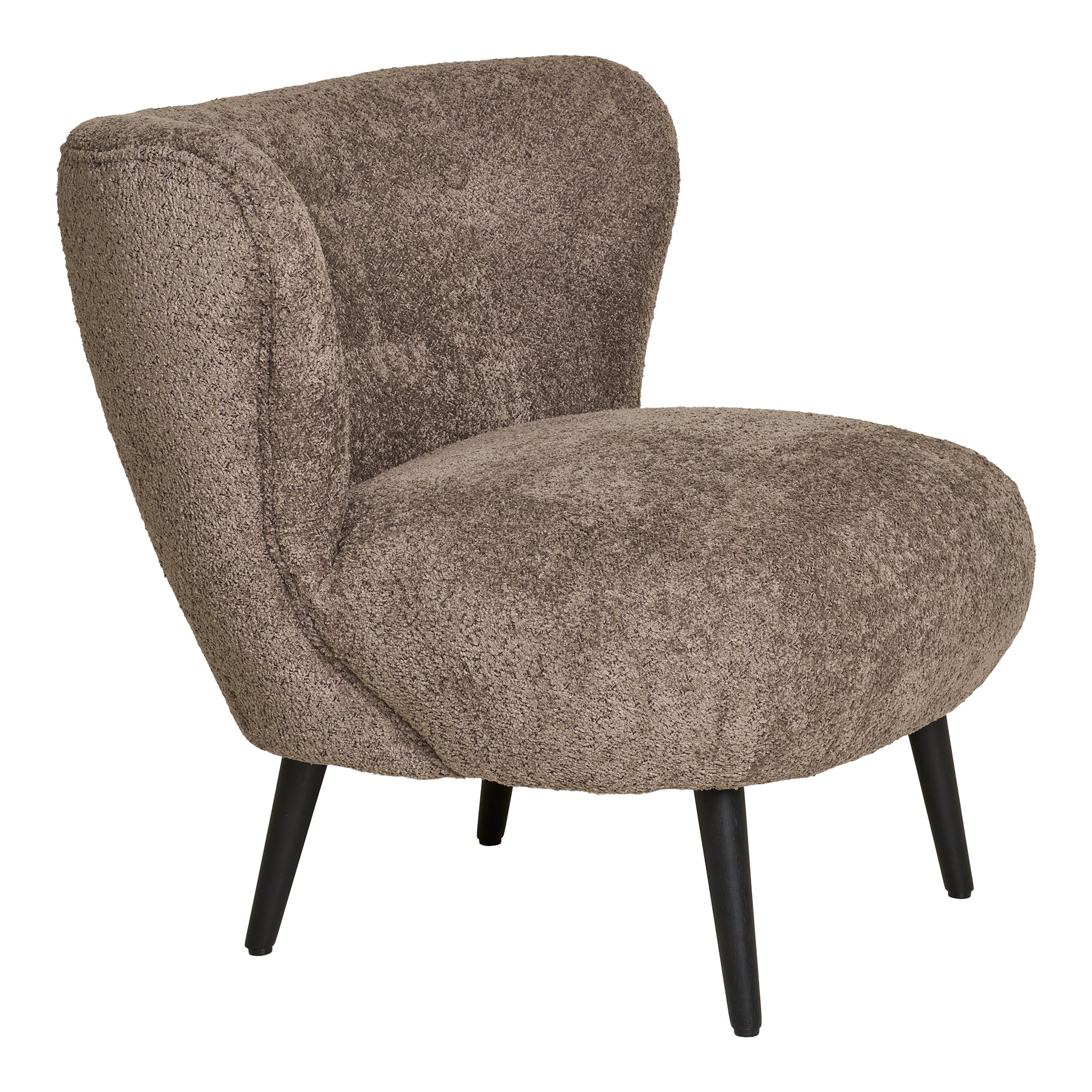 Covelo Loungestol - Brun bouclé