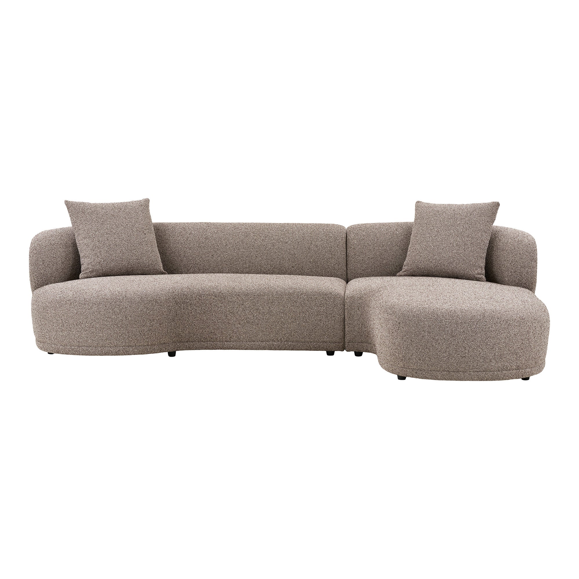Kingston lounge sofa - brun