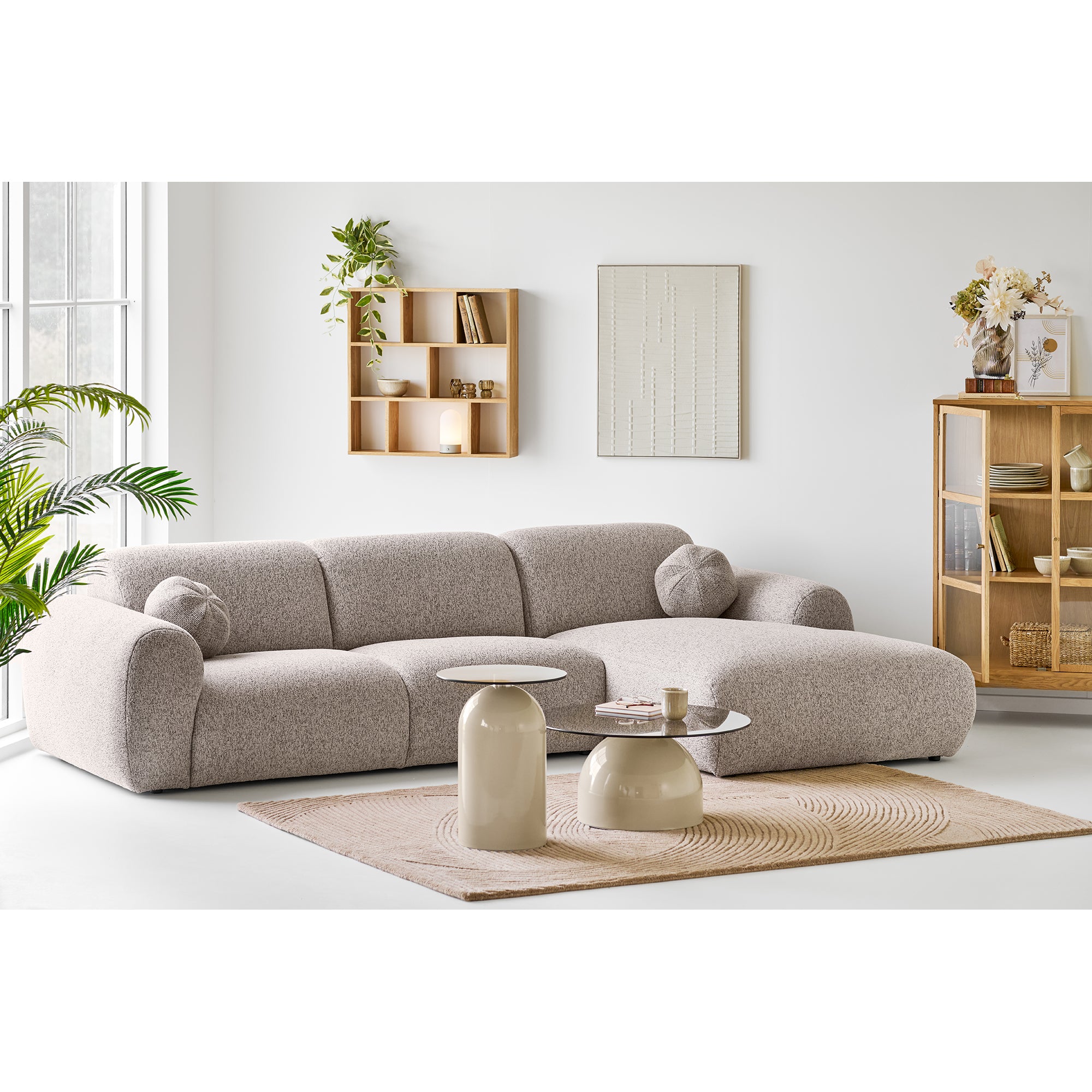Luna Loungesofa højrevendt chaiselong