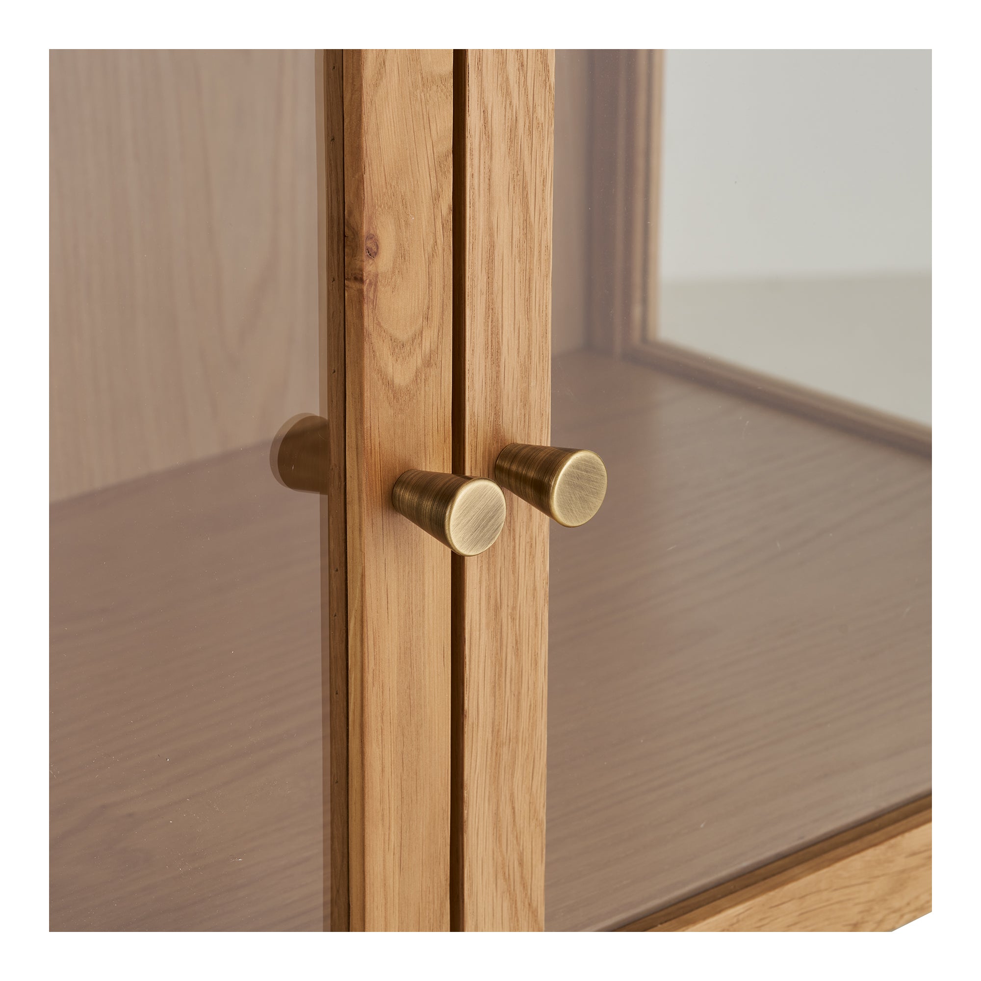 Berck vitrineskab - Lav model