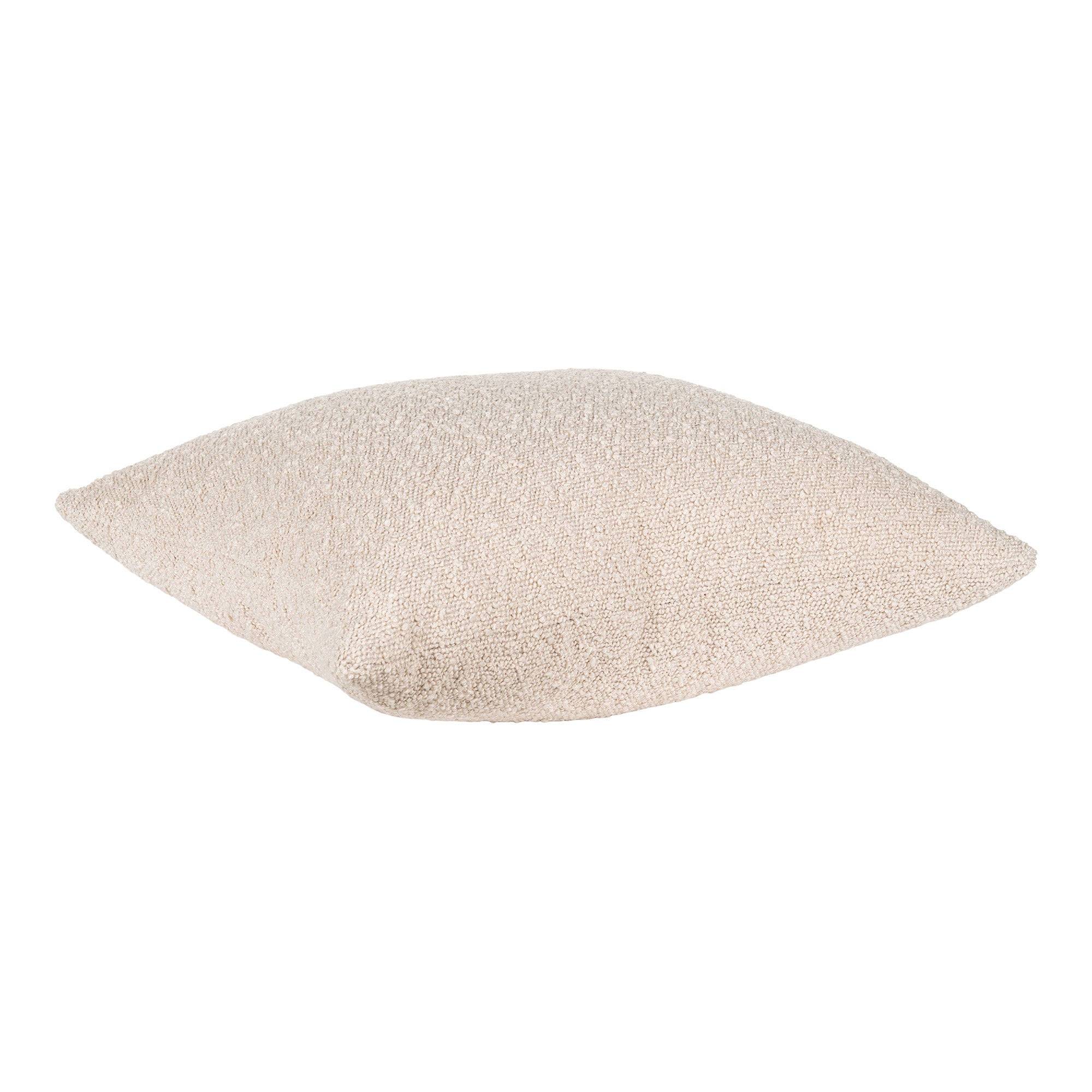 Savannah pude - bouclé beige