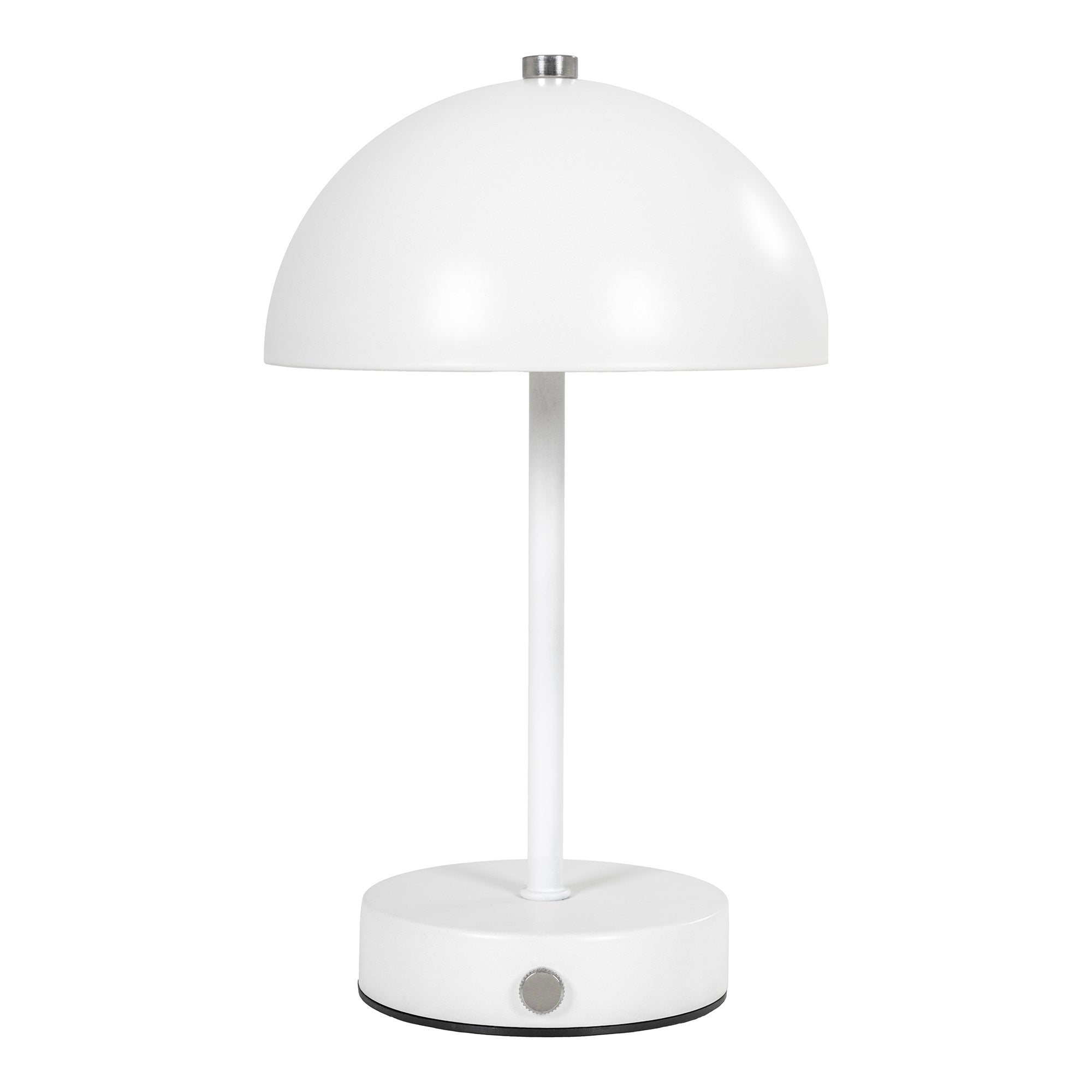 Lindberg bordlampe - hvid / metal