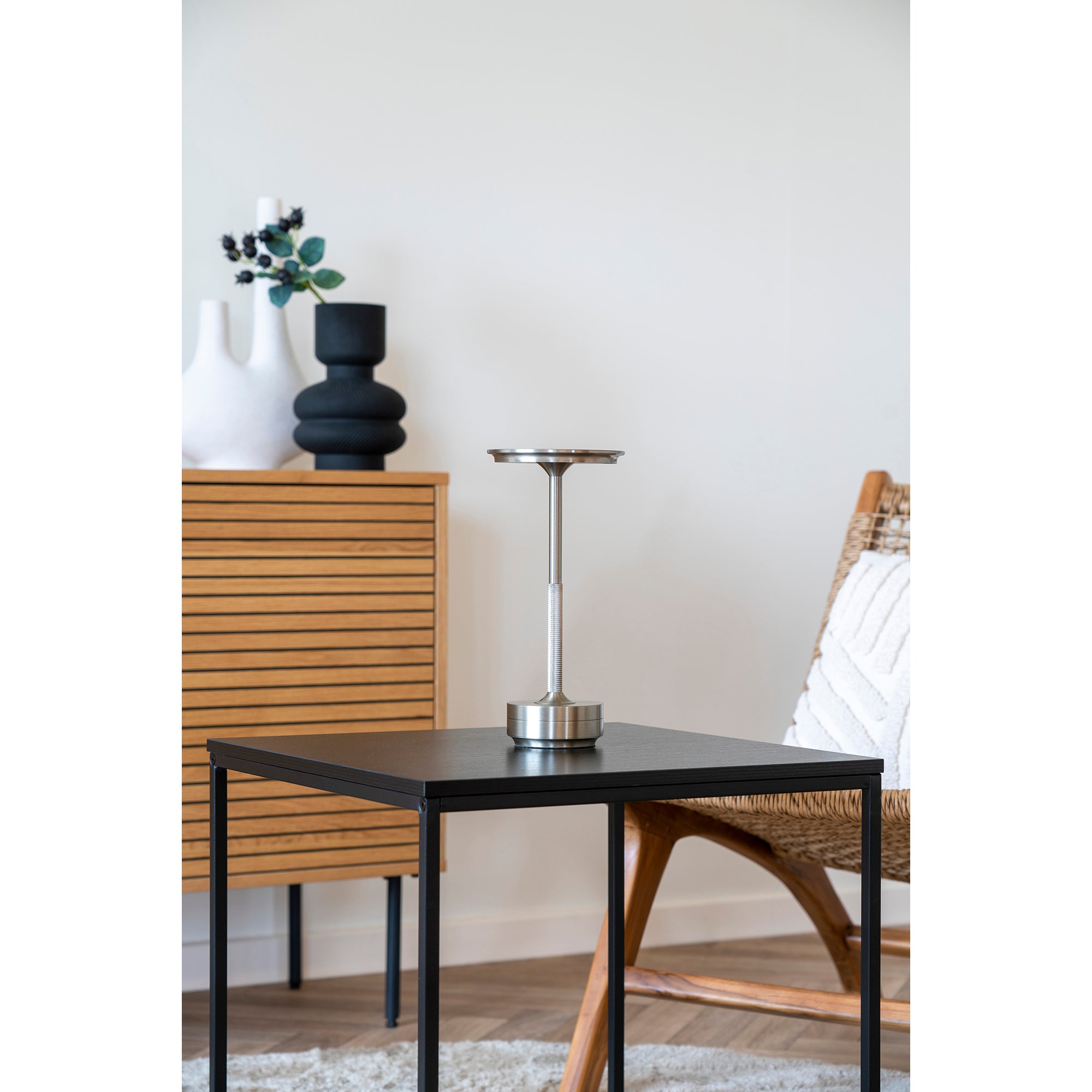Heimdal Table Lamp - Silver Look
