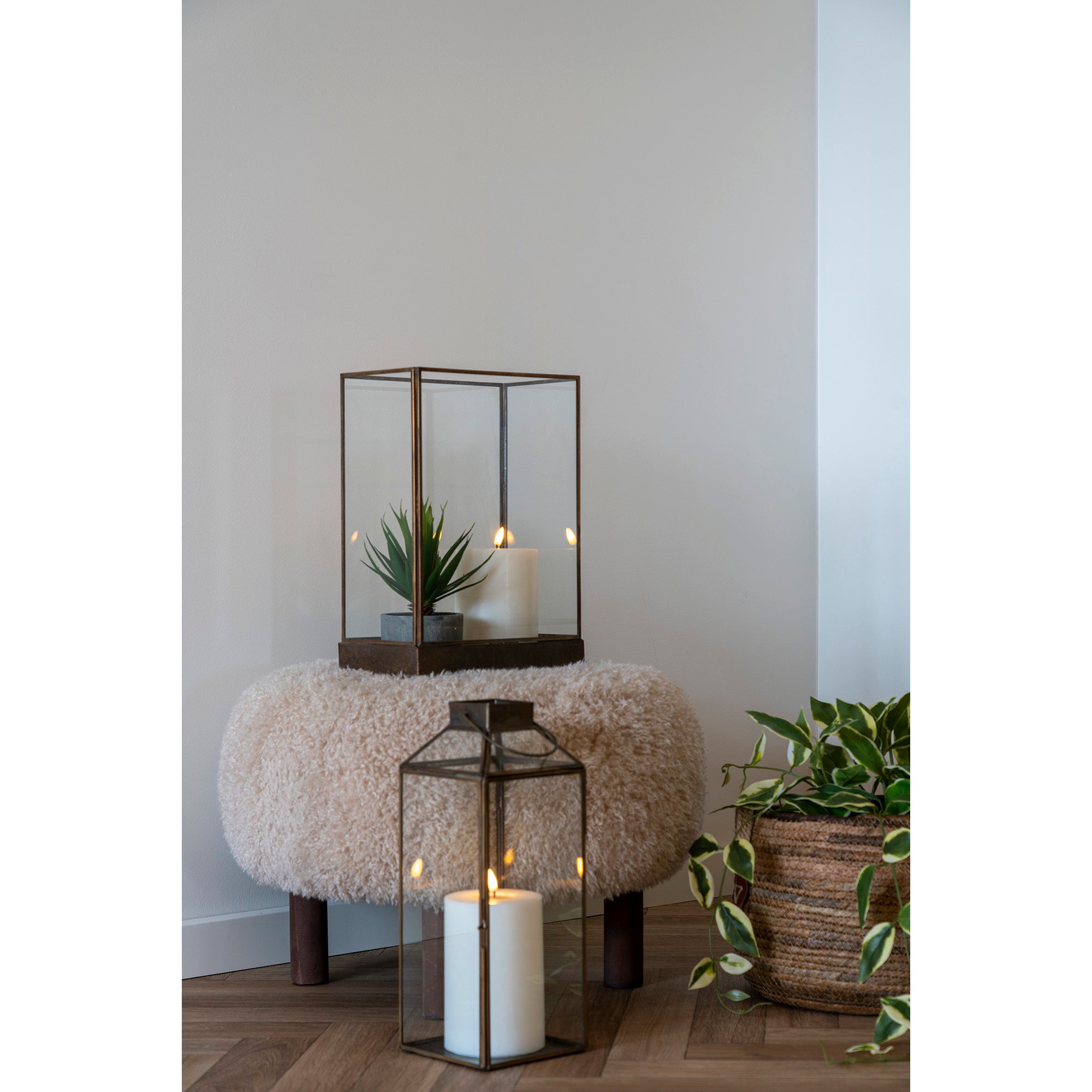 MYSORE LANTERNE - METAL / GLAS