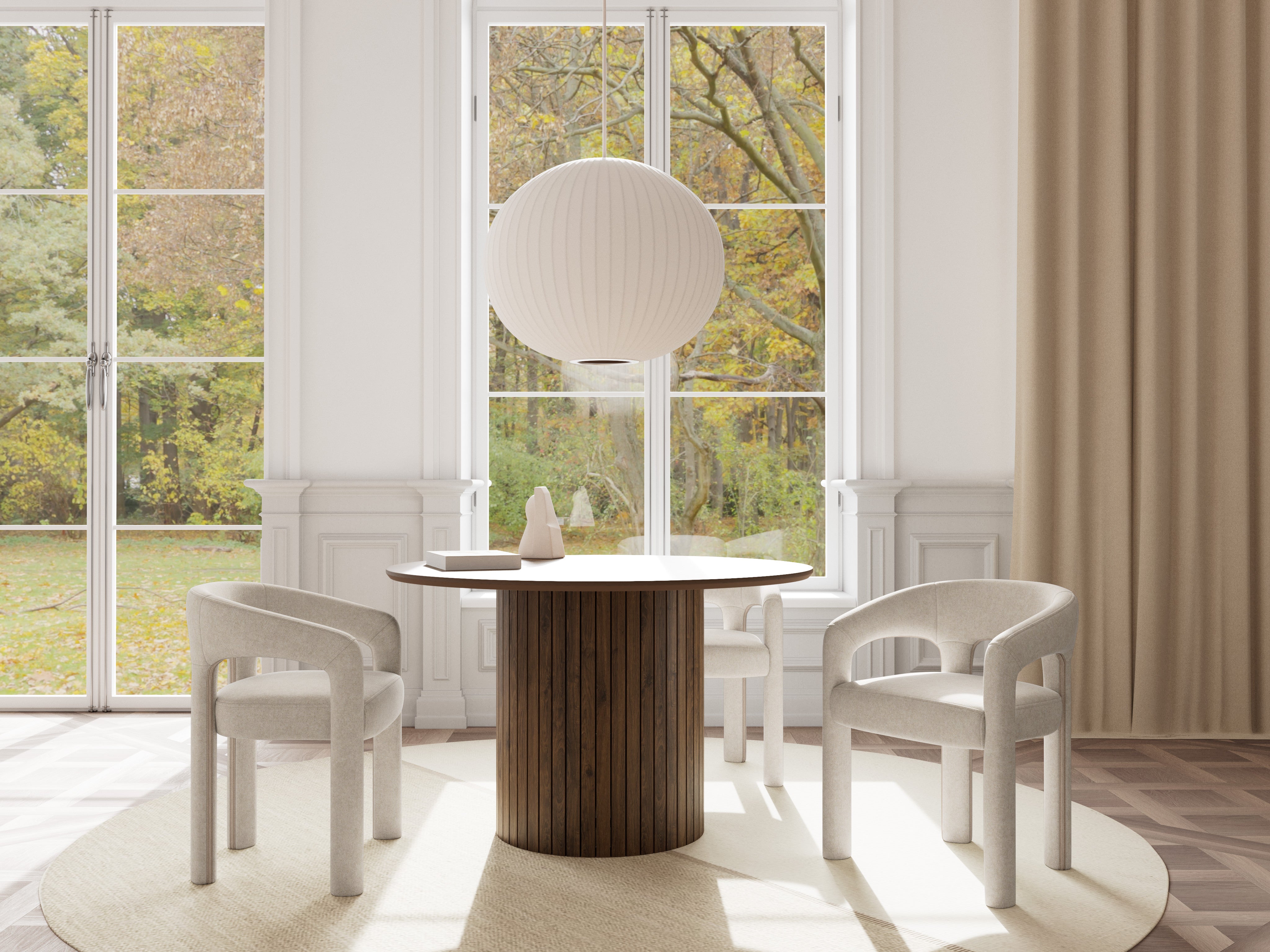 Wrexham dining chair - beige