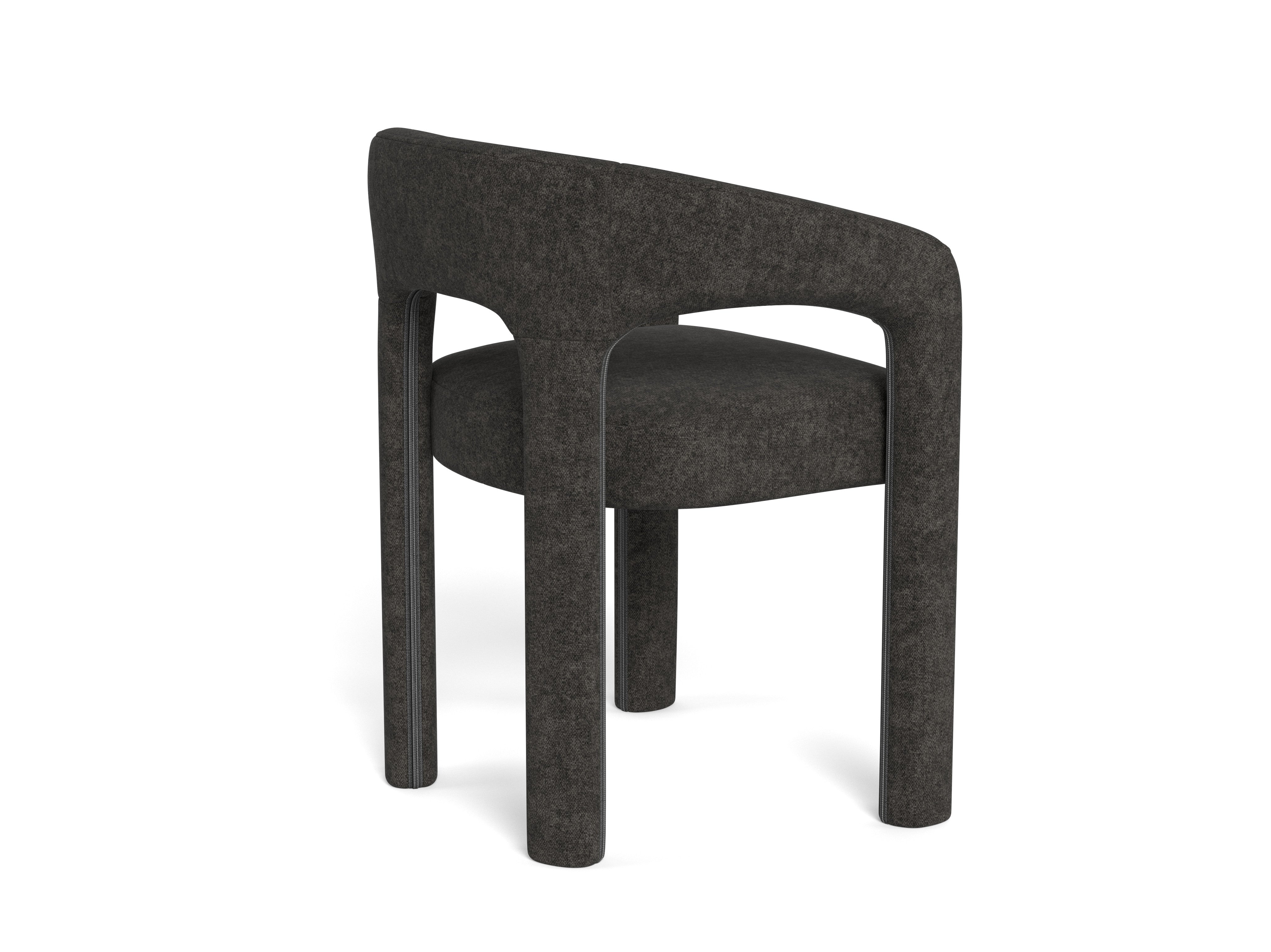 Wrexham spisebordsstol - mørkegrå