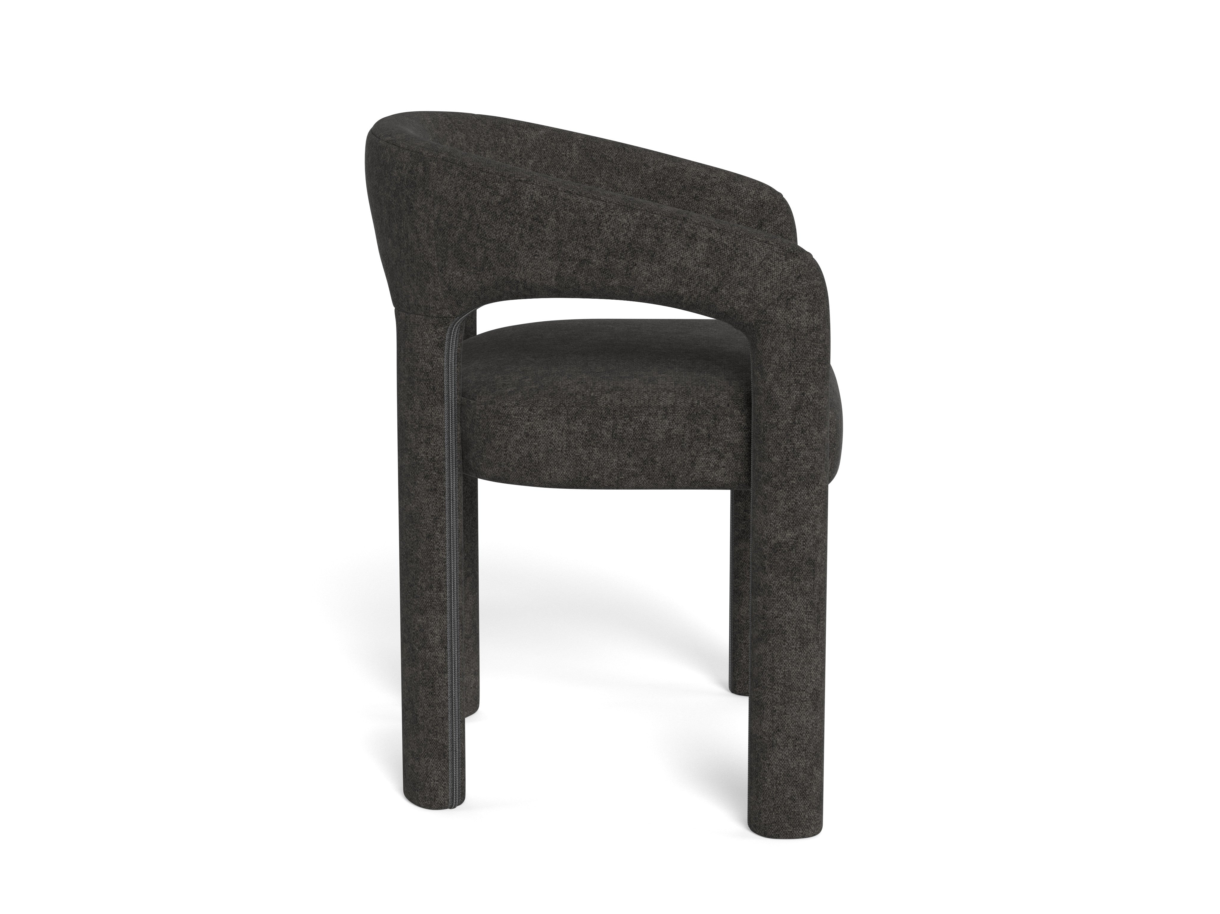 Wrexham spisebordsstol - mørkegrå